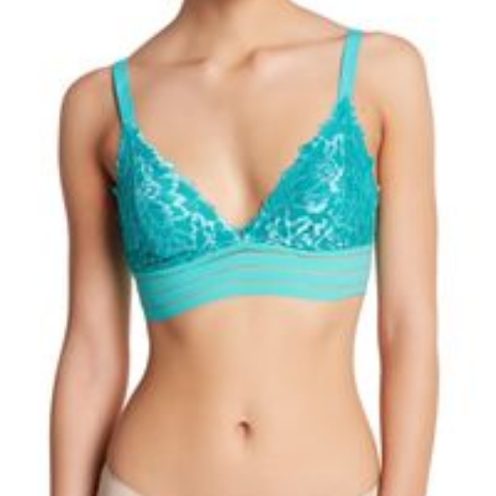 Free People Intimately FP Dalia Bralette Green S